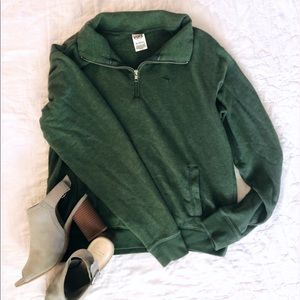 Victoria's Secret PINK Pullover Half Zip Sweater